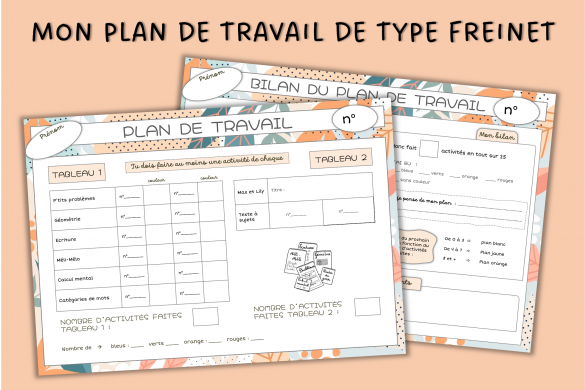 Plan de travail - La trousse de Sobelle