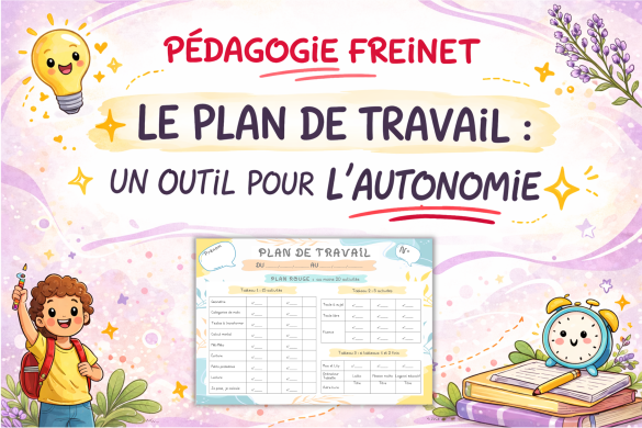 Plans de travail CP CE1 et outils - La trousse de Sobelle