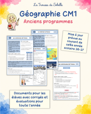 Dossier de géographie CM1