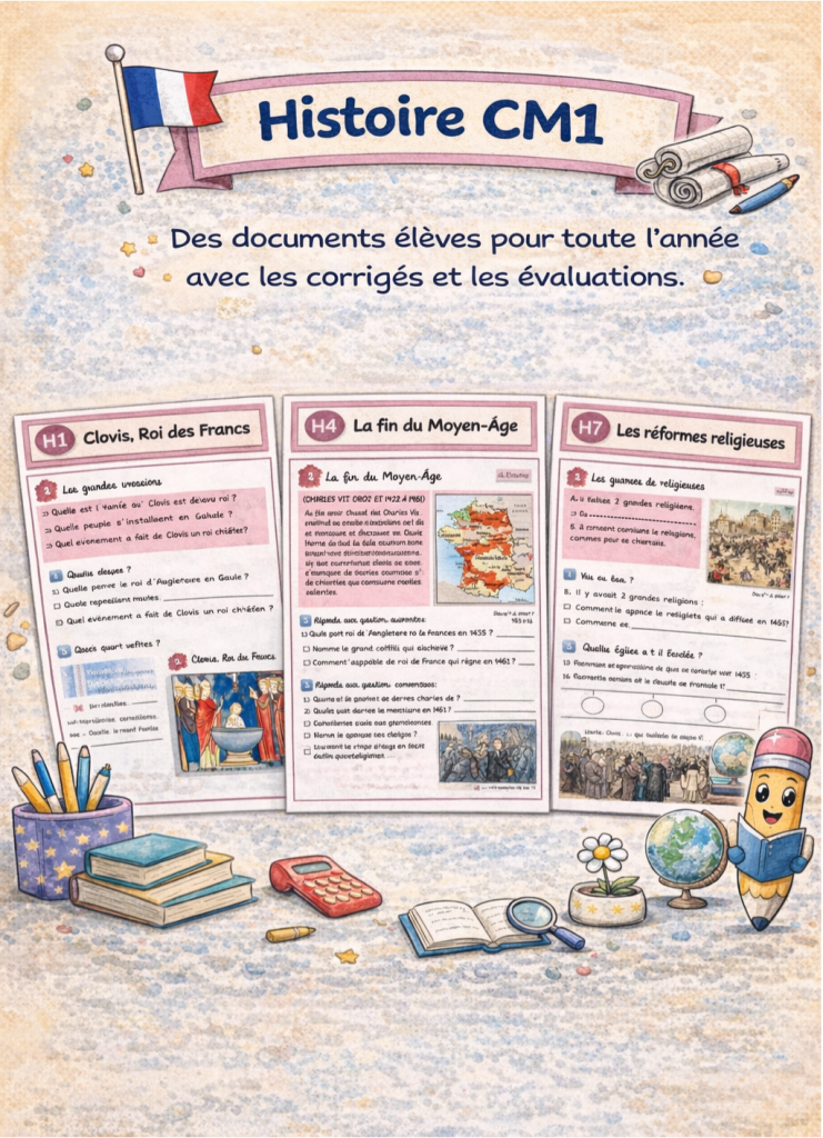Toutes Mes Fiches D Histoire CM1 La Trousse De Sobelle