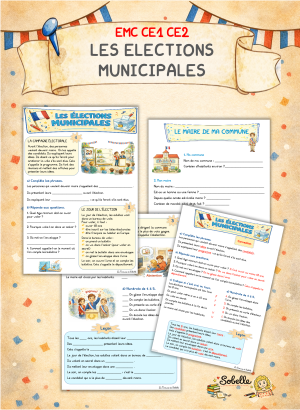 *** Les élections municipales *** CE1 CE2